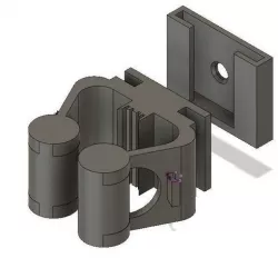 wall brush holder