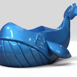 Whale Flowerpot