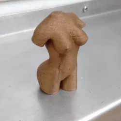 woman torso sculpture, nude