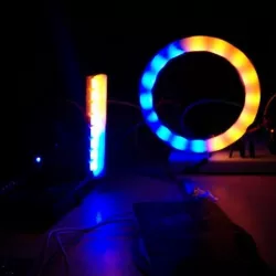 WS2812 NeoPixel 16-Led Ring Diffuser