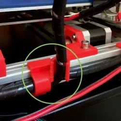 Y Bed Wire Management (20/20 Alum frame)