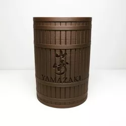 Yamazaki whisky barrel style whisky lamp shade for up-cycled bottle lamps