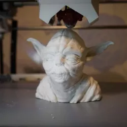 Yoda bust (cleaned and simplified)