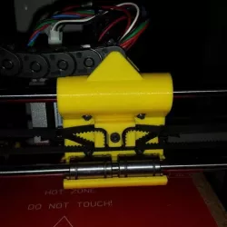 Zip-tie free Prusa i3 X-Carriage