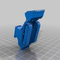 1-100 scale CAT 953D track loader
