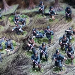 28mm Italian reinforced platoon