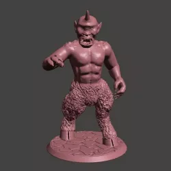 28mm Large Cyclops Miniature - 2000 Followers mini