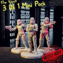 3 in 1 Stormtrooper Miniature Pack #01