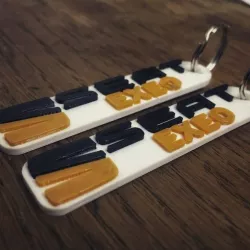 3D keychain SEAT Exeo