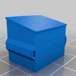 4 yard Dumpster - 15mm scale