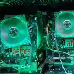 80mm fan angle adjuster