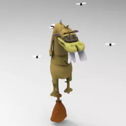 A diseased weasel