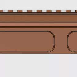 AK105 RAILS0.3(AK Railed Dust Cover)