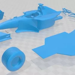 Arrows F1 2001 Printable Body Car