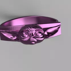 Baby Yoda Ring
