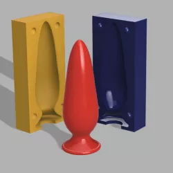 BIG CONIC DILDO V2 PLUG