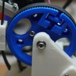 Big tooth wheel for 2mm timing belt