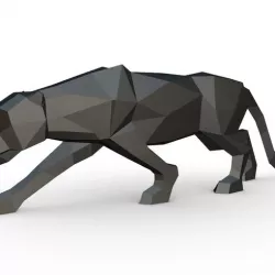 black panther figure