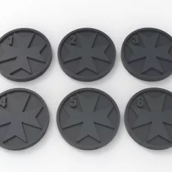 Black Templar Objective Markers