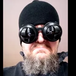Blinking Goggles ... fix for failed print - clip