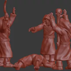 Blood Mages / Magus Conclave Miniatures