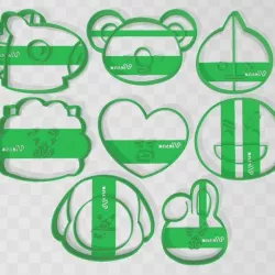 bt21 cutter cookie pack 8