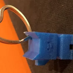 Cali Cat KeyChain Printer Calibration Gift