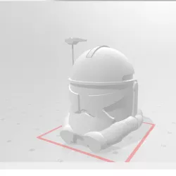 Captain Rex helmet(swtcw)