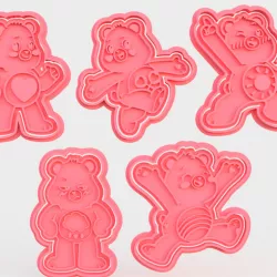 Care Bears cookie cutter set of 5