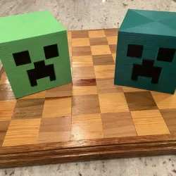 Case for the Complete Minecraft Chess Set