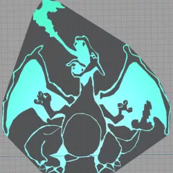 Charizard - Dracaufeu 2D