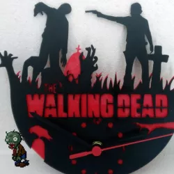 Clock Walking Dead