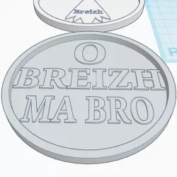 COASTER O BREIZH MA BRO