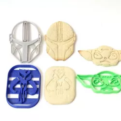 cookie cutter cutter cookies mandalorian kit 3 models