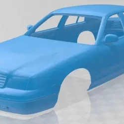 Crown Victoria Printable Body Car
