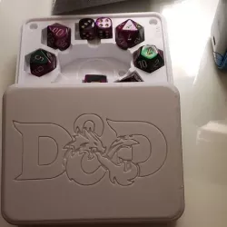 D&D Dice Case With Class Lids