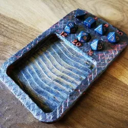 D&D Dice Tray - Dragon Skin