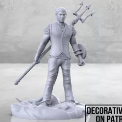 Demon Cleric - Tabletop Miniature