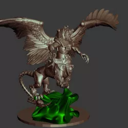 Demon Prince / Necrosphinx of Tzeentch - Thousand Sons - All is Dust