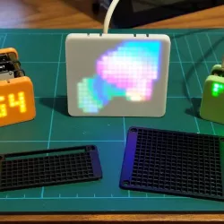Diffusers for Pimoroni Unicorn Hat HD and Scroll Phat HD