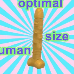 dildo dick penis strap-on v25 "optimal" 3d print cnc