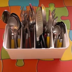 Divider for Ikea container
