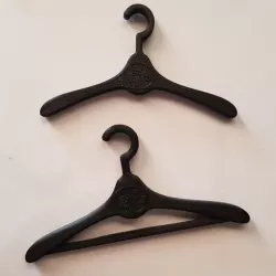 Doll clothes hanger
