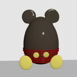 Easter egg mickey