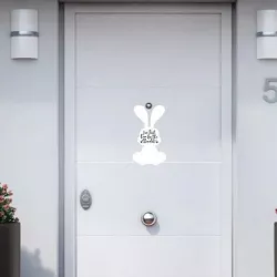 Easter Rabbit Door deco