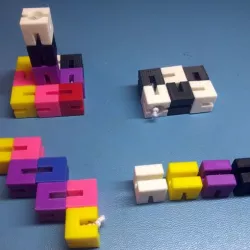 Elastic Cubes Puzzle Therapy