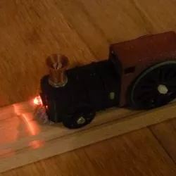 Electric locomotive for Ikea Lillabo/Brio train (USB rechargeable) — v2.0