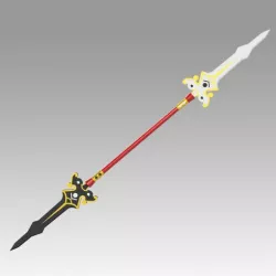 Elsword Ara Haan Spear Cosplay Weapon Prop