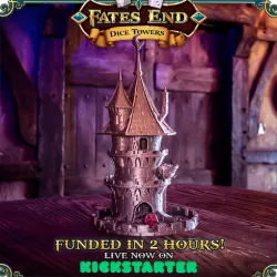 Fates End - Dice Tower - FREE Wizard Tower!