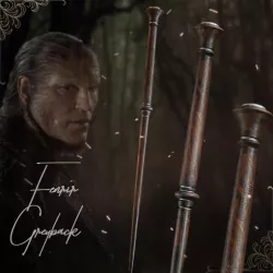 Fenrir Greyback Wand - Harry Potter